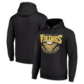 Minnesota Vikings Starter ‘80s Inspired Pullover Hoodie Black | NFL