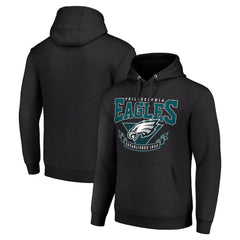 Philadelphia Eagles Starter ‘80s Inspired Pullover Hoodie Black | NFL