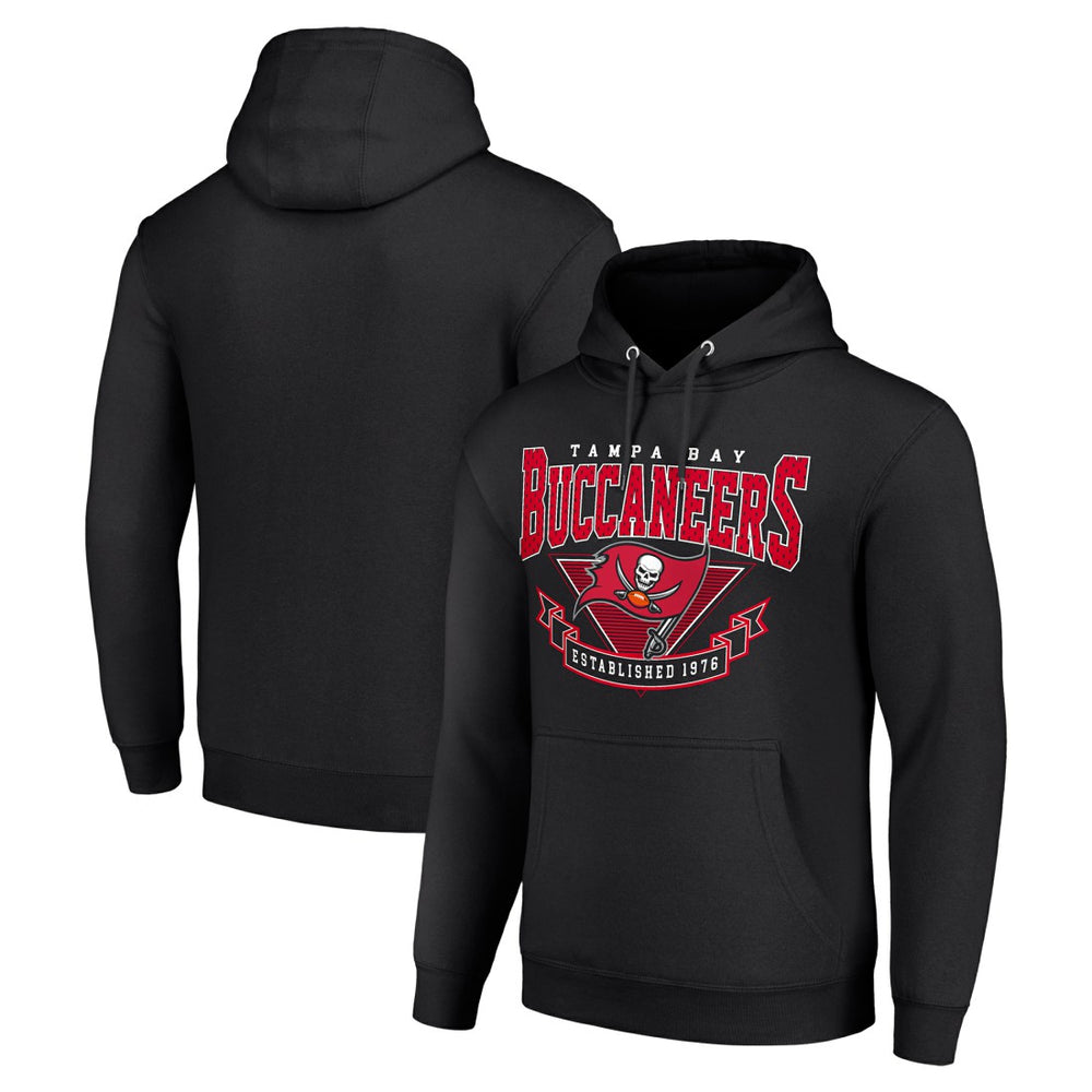 Tampa Bay Buccaneers Starter ‘80s Inspired Pullover Hoodie Black | NFL