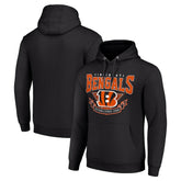 Cincinnati Bengals Starter ‘80s Inspired Pullover Hoodie Black | NFL