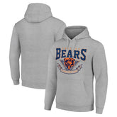 Chicago Bears Starter ‘80s Inspired Pullover Hoodie Heather Gray | NFL