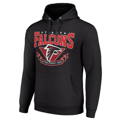 Atlanta Falcons Starter ‘80s Inspired Pullover Hoodie Black | NFL