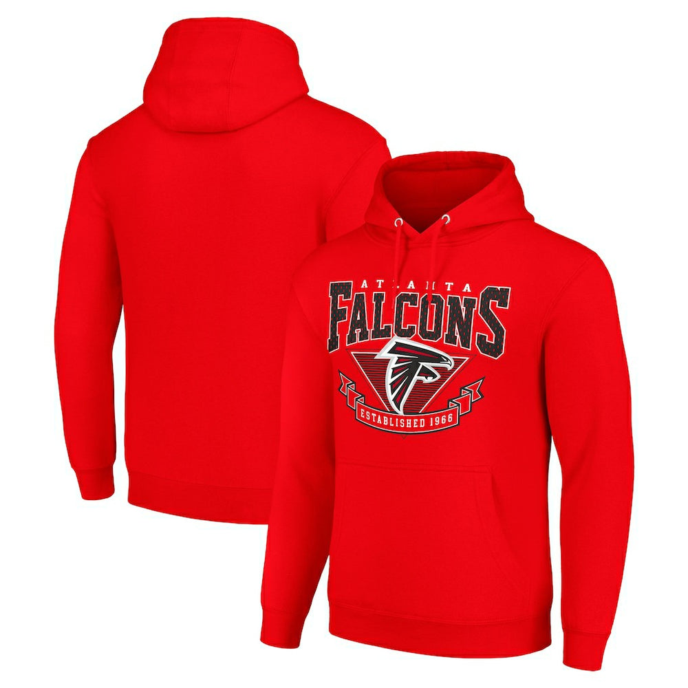 Atlanta Falcons Starter ‘80s Inspired Pullover Hoodie Red | NFL