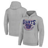 New York Giants Starter ‘80s Inspired Pullover Hoodie Heather Gray | NFL