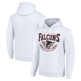 Atlanta Falcons Starter ‘80s Inspired Pullover Hoodie White | NFL