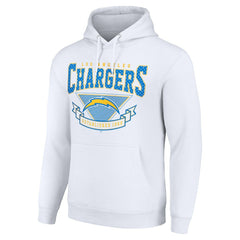 Los Angeles Chargers Starter ‘80s Inspired Pullover Hoodie White | NFL