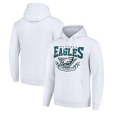 Philadelphia Eagles Starter ‘80s Inspired Pullover Hoodie White | NFL