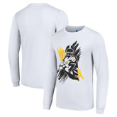 Pittsburgh Steelers Starter Player X Logo Graphic Long Sleeve T-Shirt White | NFL