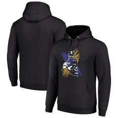 Baltimore Ravens Starter Player X Fleece Pullover Hoodie Black | NFL