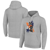 Chicago Bears Starter Player X Fleece Pullover Hoodie Heather Gray | NFL