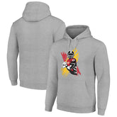 Kansas City Chiefs Starter Player X Fleece Pullover Hoodie Heather Gray | NFL