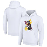 Washington Commanders Starter Player X Fleece Pullover Hoodie White | NFL