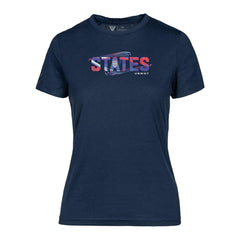 USWNT Levelwear Women's Maddox T-Shirt Navy - FIFA World CUP