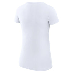 Cleveland Cavaliers G-III 4Her by Carl Banks Women's Super-Slim Fit Lightweight Team Name Collage Graphic T-Shirt White - NBA