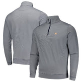 Houston Astros Peter Millar Perth Sugar Stripe Performance Quarter-Zip Top - MLB