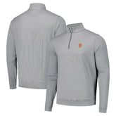 San Francisco Giants Peter Millar Perth Sugar Stripe Performance Quarter-Zip Top - MLB