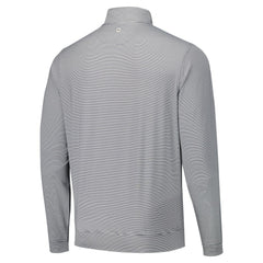 San Francisco Giants Peter Millar Perth Sugar Stripe Performance Quarter-Zip Top - MLB