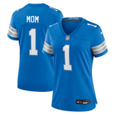 Number 1 Mom Detroit Lions Game Jersey Blue | Nike for Sale