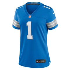 Number 1 Mom Detroit Lions Game Jersey Blue | Nike for Sale