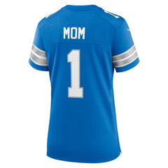 Number 1 Mom Detroit Lions Game Jersey Blue | Nike for Sale