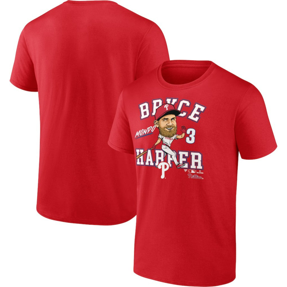 Bryce Harper Philadelphia Phillies Fanatics Hometown Caricature T-Shirt - MLB