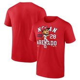 Nolan Arenado St. Louis Cardinals Fanatics Hometown Caricature T-Shirt - MLB