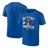 Dansby Swanson Chicago Cubs Fanatics Hometown Caricature T-Shirt - MLB