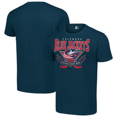 Columbus Blue Jackets Starter Team Logo Graphic T-Shirt - Navy - NHL