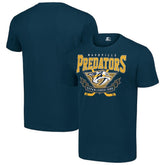 Nashville Predators Starter Team Logo Graphic T-Shirt - Navy - NHL