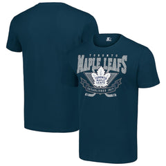 Toronto Maple Leafs Starter Team Logo Graphic T-Shirt - Navy - NHL