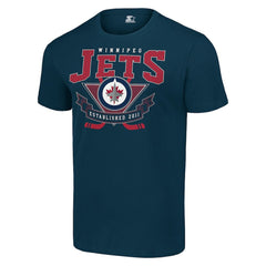 Winnipeg Jets Starter Team Logo Graphic T-Shirt - Navy - NHL