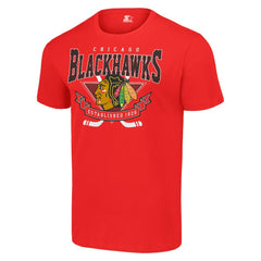Chicago Blackhawks Starter Team Logo Graphic T-Shirt - Red - NHL