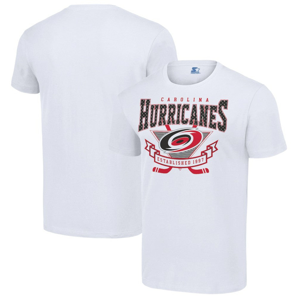 Carolina Hurricanes Starter Team Logo Graphic T-Shirt - White - NHL