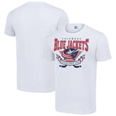 Columbus Blue Jackets Starter Team Logo Graphic T-Shirt - White - NHL