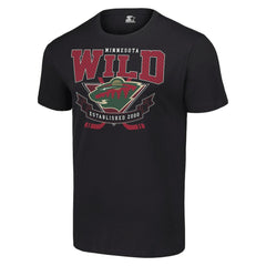 Minnesota Wild Starter Team Logo Graphic T-Shirt - Black - NHL