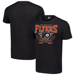 Philadelphia Flyers Starter Team Logo Graphic T-Shirt - Black - NHL