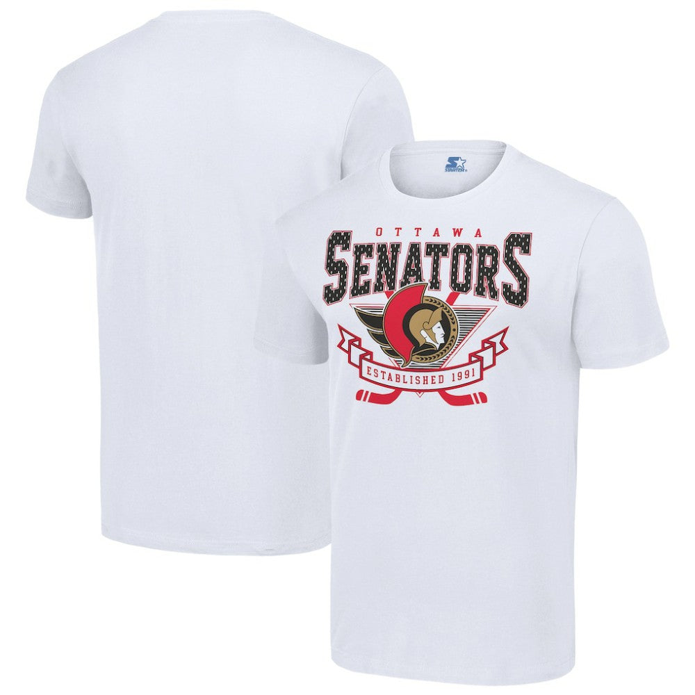 Ottawa Senators Starter Team Logo Graphic T-Shirt - White - NHL