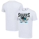 San Jose Sharks Starter Team Logo Graphic T-Shirt - White - NHL