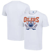 Edmonton Oilers Starter Team Logo Graphic T-Shirt - White - NHL