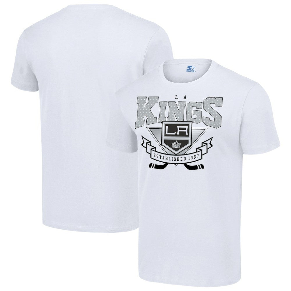 Los Angeles Kings Starter Team Logo Graphic T-Shirt - White - NHL