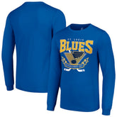 St. Louis Blues Starter Team Logo Graphic Long Sleeve T-Shirt - Blue - NHL