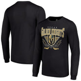 Vegas Golden Knights Starter Team Logo Graphic Long Sleeve T-Shirt - Black - NHL