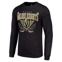 Vegas Golden Knights Starter Team Logo Graphic Long Sleeve T-Shirt - Black - NHL