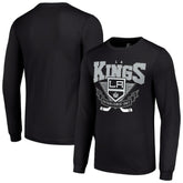 Los Angeles Kings Starter Team Logo Graphic Long Sleeve T-Shirt - Black - NHL