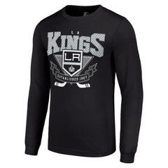 Los Angeles Kings Starter Team Logo Graphic Long Sleeve T-Shirt - Black - NHL
