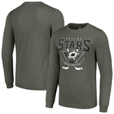 Dallas Stars Starter Team Logo Graphic Long Sleeve T-Shirt - Olive - NHL