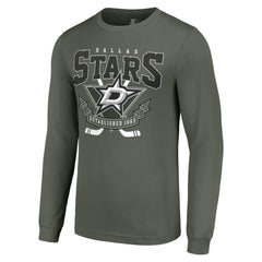 Dallas Stars Starter Team Logo Graphic Long Sleeve T-Shirt - Olive - NHL