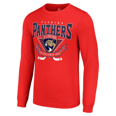 Florida Panthers Starter Team Logo Graphic Long Sleeve T-Shirt - Red - NHL