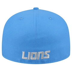 Detroit Lions New Era Omaha 59FIFTY Fitted Hat Blue | NFL