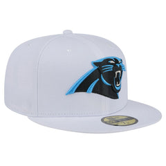 Carolina Panthers New Era Omaha 59FIFTY Fitted Hat White | NFL